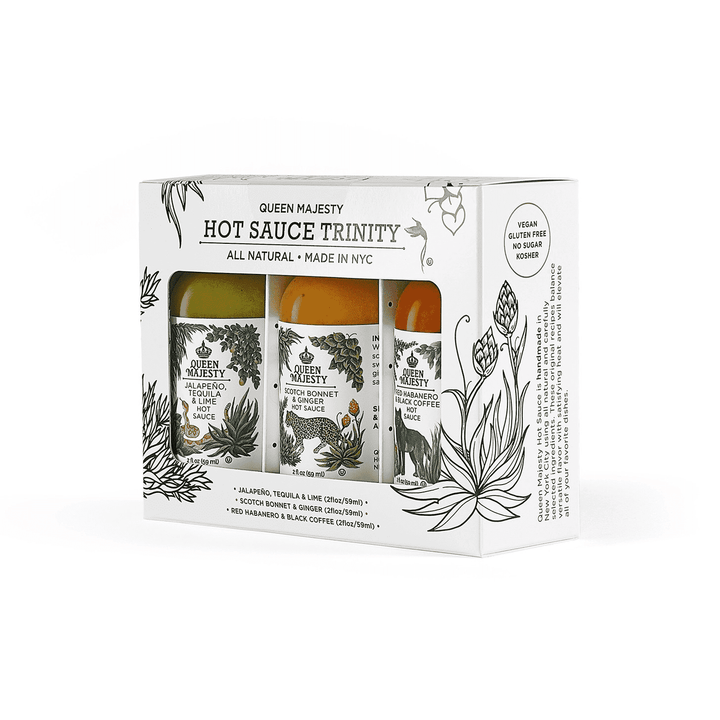 Queen Majesty Scharfe Sauce Trinity Set (59 ml x3)