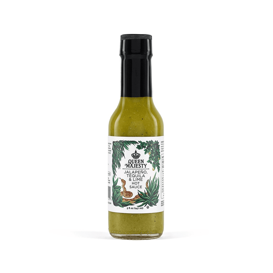 Jalapeño Tequila & Lime Hot Sauce 147ml Queen Majesty