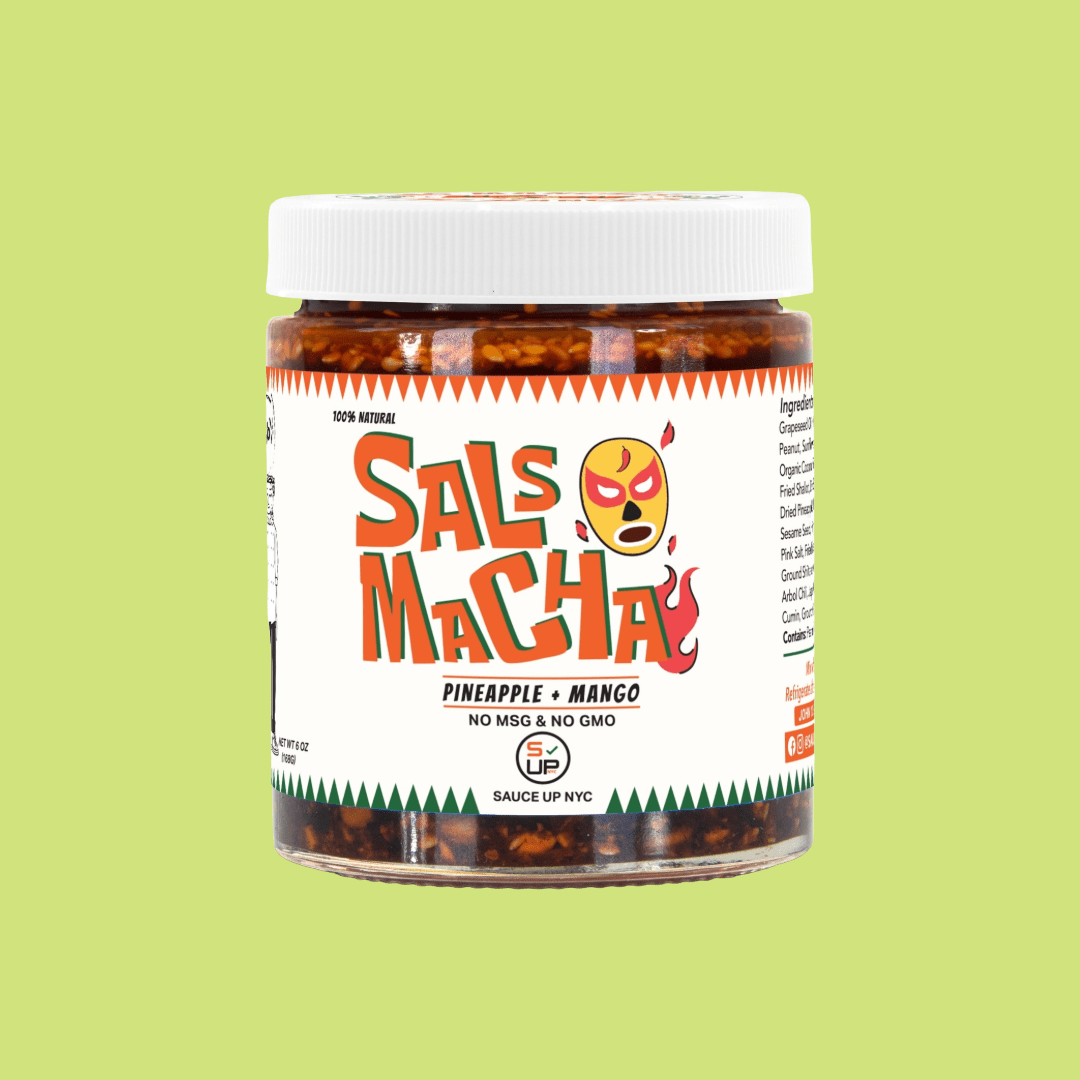 Salsa Macha Ananas &amp; Mango Crisp Sauce 168g