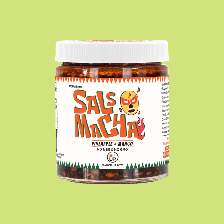 Salsa Macha Ananas &amp; Mango Crisp Sauce 168g