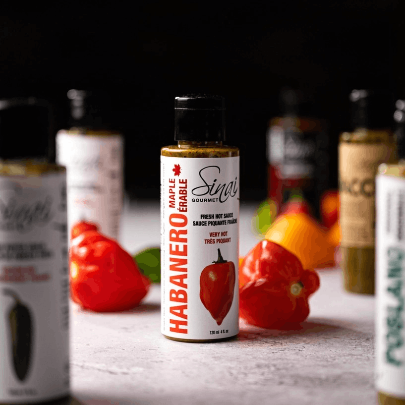 Habanero Maple Hot Sauce 120 ml Sinai Gourmet