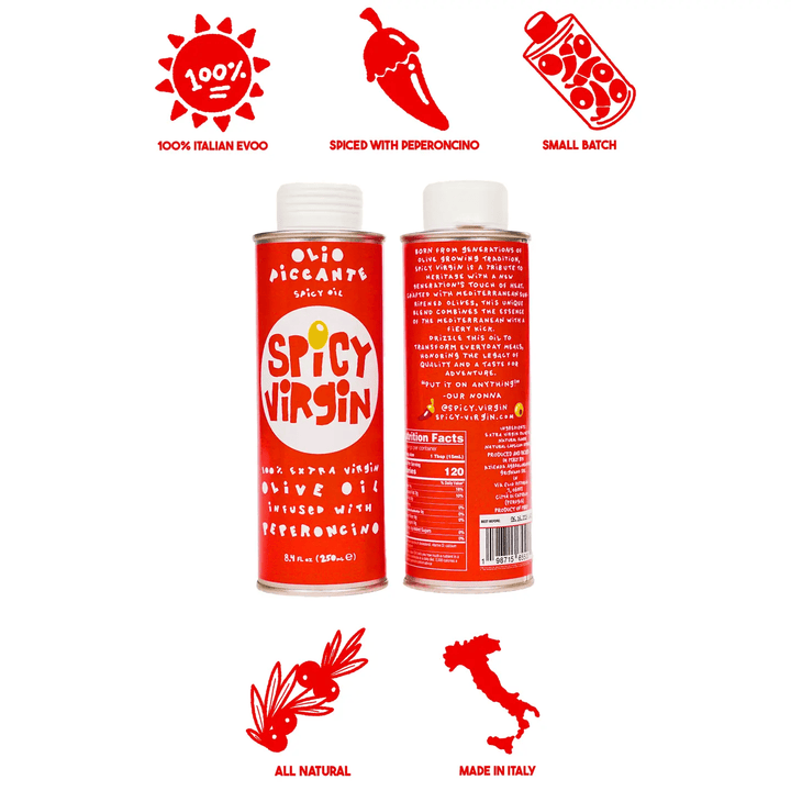 Spicy Italian Olive Oil 275g Spicy Virgin