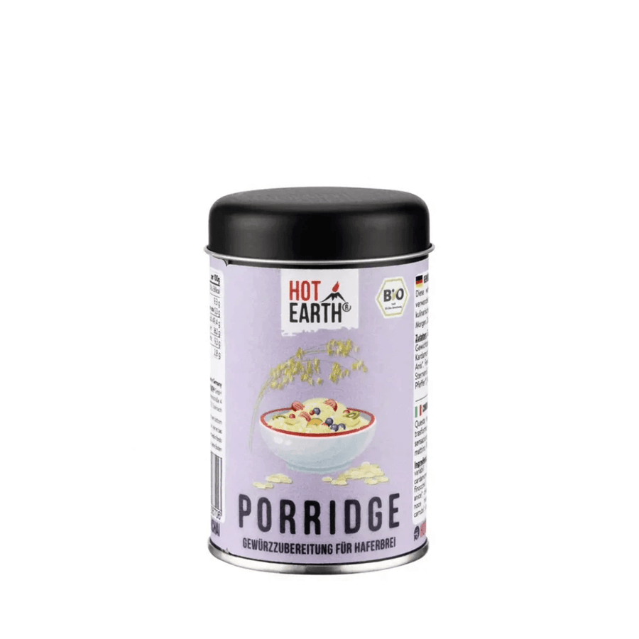 Hot Earth Organic Porridge Spice 60g - €6.90, Shop now at Red Hot Foods