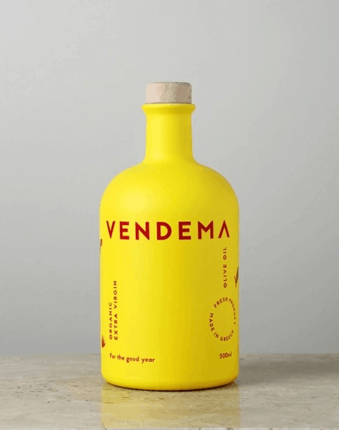 Organic Extra Virgin Olive Oil 500ml Vendema