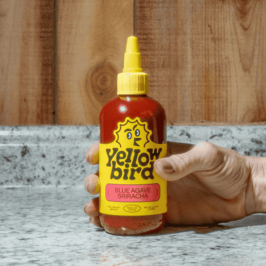 Classic Blue Agave Sriracha Yellowbird