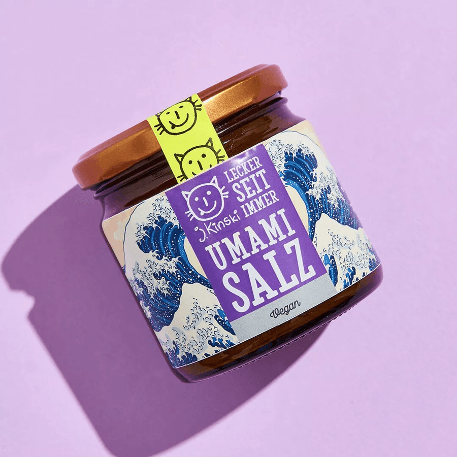 J.Kinski Vegan Umami Salt 150g - €7, Shop now at Red Hot Foods