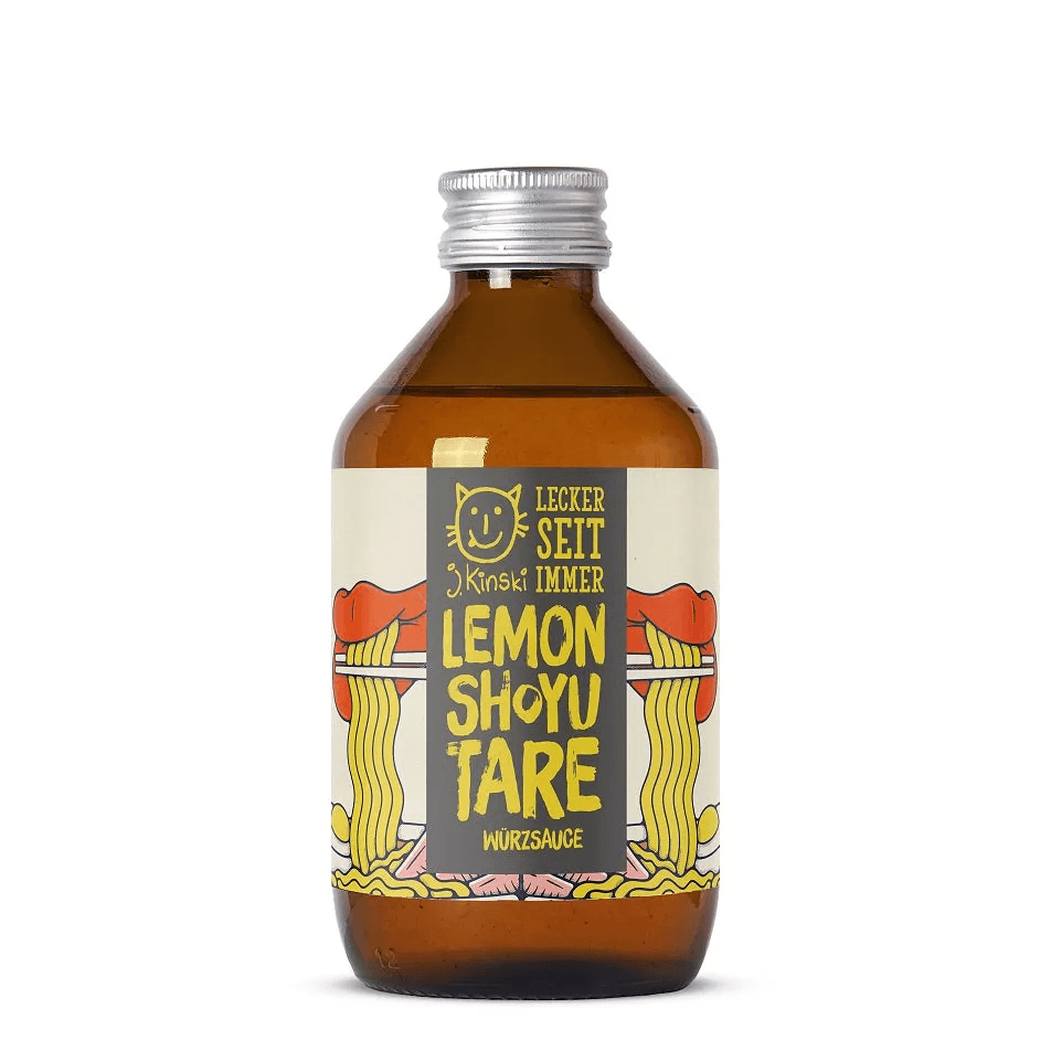 J.Kinski Organic Lemon Shoyu Tare 250ml - €8, Shop now at Red Hot Foods