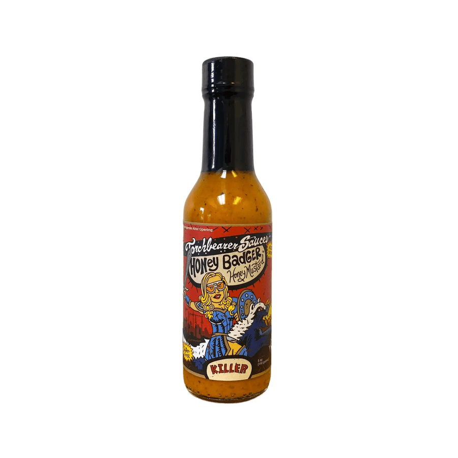 TorchBearer Sauces Honey Badger Hot Sauce 142g - €18.40, Shop now at Red Hot Foods