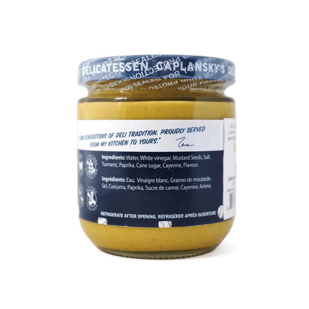 Ballpark Yellow Mustard 235ml Caplansky's Deli