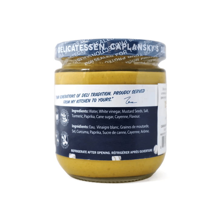 Ballpark Yellow Mustard 235ml Caplansky's Deli