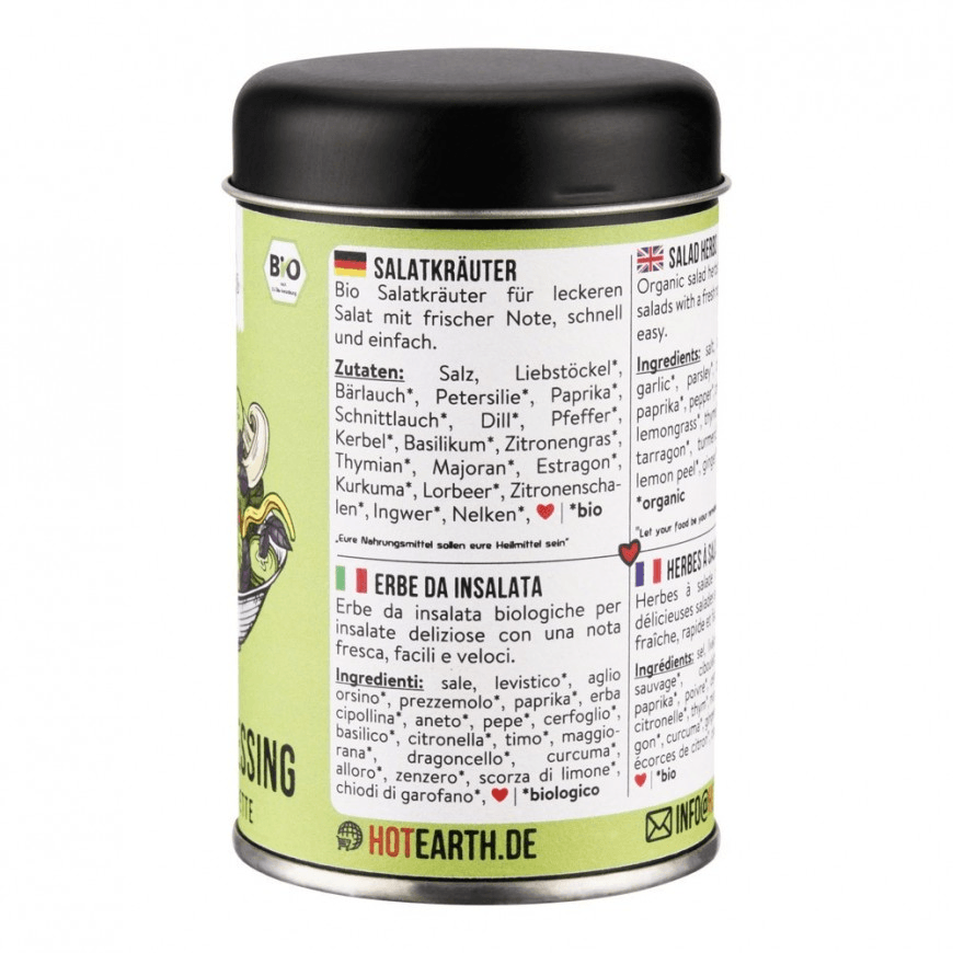 Hot Earth Salad Dressing Spice 50g - €6.90, Shop now at Red Hot Foods