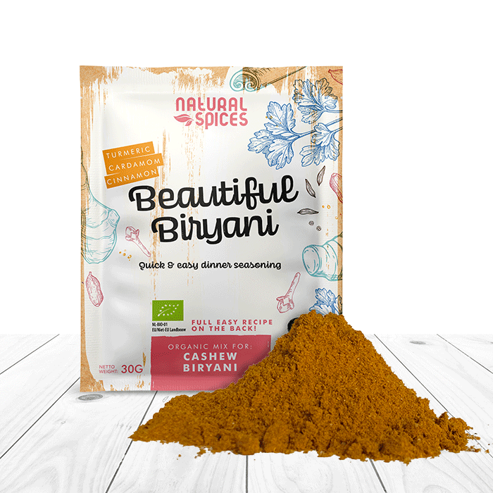 Bio Beautiful Cashew Biryani Mix 30g Natural Spices