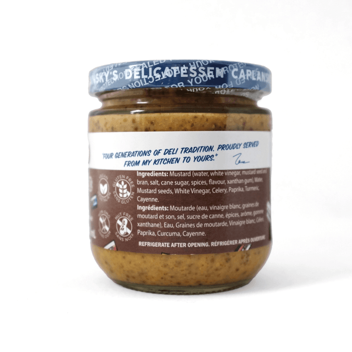 Old Fashioned Mustard 235ml Caplansky's Deli